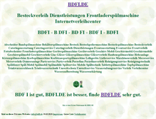 Tablet Screenshot of bdfi.de